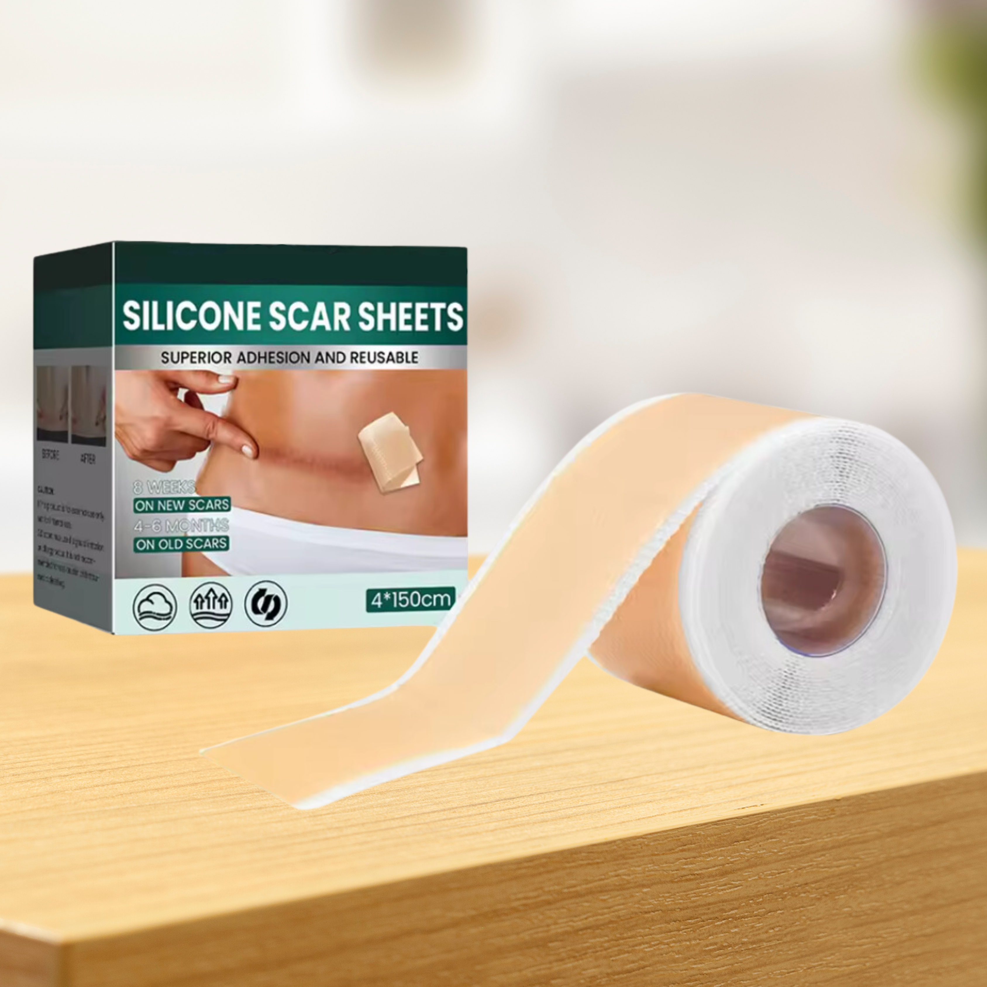 SkinTape™ – Verblassen Sie Narben und Falten und gewinnen Sie Ihr Selbstvertrauen zurück! | 1+1 GRATIS