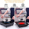 ProCook Frittierpfanne™ - Professionelle Fritteuse mit Integriertem Thermometer