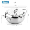 ProCook Frittierpfanne™ - Professionelle Fritteuse mit Integriertem Thermometer