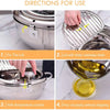 ProCook Frittierpfanne™ - Professionelle Fritteuse mit Integriertem Thermometer