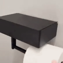 LuxeHold™ – Toilettenpapierhalter Mit Ablage Und Aufbewahrungsbox!